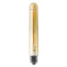 LED Filament tubulární žárovka Amber T30 4W/230V/E27/2700K/480Lm/360°/Dim/18 cm