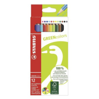 STABILO GREENcolors Pastelky - sada 12 barev
