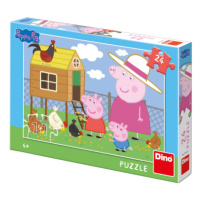 Dino - Puzzle PEPPA Pig: Slepičky 24