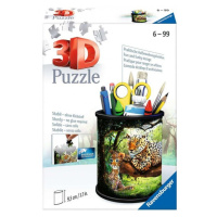 Ravensburger 11263 puzzle 3d stojan na tužky levharti 57 dílků