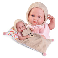 Antonio Juan 50402 LUCA - realistická panenka miminko s celovinylovým tělem - 42 cm