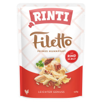 RINTI Filetto Pouch in Jelly 2 x 24 kapsiček (48 x 100 g) - Kuřecí s hovězím