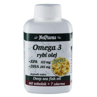 MedPharma Omega 3 rybí olej Forte 67 tobolek