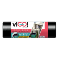 ViGO pytle na odpadky, 28 µ, 70 × 105 cm, 120 l, 10 ks