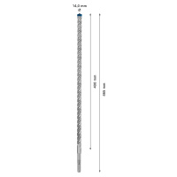 Vrták do betonu SDS plus-7X Bosch EXPERT Dostupné varianty: Vrták do betonu SDS plus-7X Bosch EX