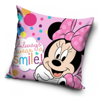 Carbotex Povlak na polštářek 40x40 cm - Minnie Always Smile