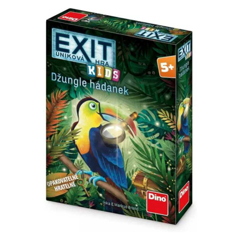 Dino Exit úniková hra pro děti: Džungle hádanek