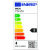 EMOS LED žárovka Vintage G125 4W E27 teplá bílá+ 1525713230