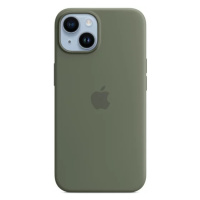 Kryt iPhone 14 Plus Silicone Case with MagSafe - Olive (MQUD3ZM/A)