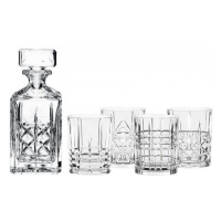 Nachtmann whisky set Highland 1+4