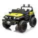 Dětské elektrické auto Jeep Off Road 4x4 zelené