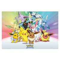 Plakát, Obraz - Pokemon - Eevee, (91.5 x 61 cm)