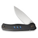 We Knife Seer WE20015-1 Black Titanium CPM20CV