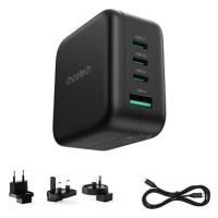 ChoeTech PD 70W GaN 3*USB-C+1*USB-A Multiple Plugs Charger+cable( US/EU/UK/AU)