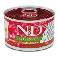 KONZERVA N&D DOG QUINOA JELÉN & KOKOS 140g