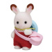 Sylvanian family Baby Chocolate králík