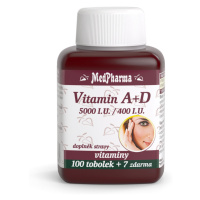 MedPharma Vitamín A+D (5000 I.U./400 I.U.) tob.107