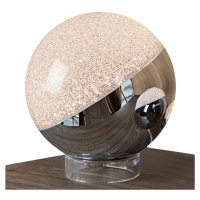 Schuller Valencia Stolní lampa LED Sphere, chrome, Ø 20 cm