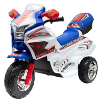 BABY MIX - Dětská elektrická motorka RACER bílá