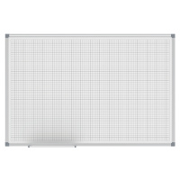 MAUL Rastrová tabule MAULstandard, bílá, rastr 10 x 10 / 50 x 50 mm, š x v 900 x 600 mm