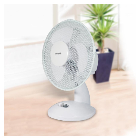 Stolní ventilátor 9” VO0020 Bílý BAUMAX