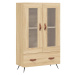 vidaXL Skříň highboard dub sonoma 69,5 x 31 x 115 cm kompozitní dřevo