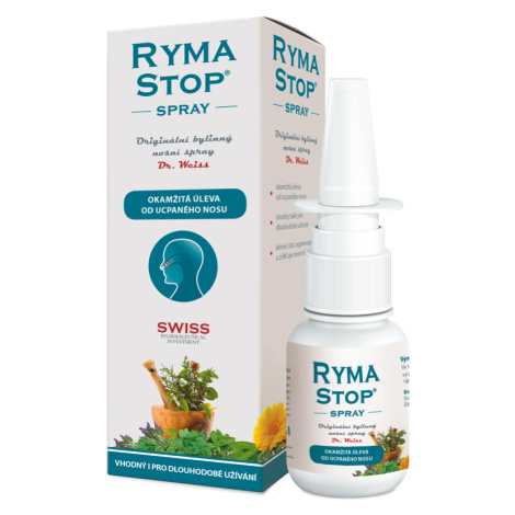 Dr.Weiss RymaSTOP Dr. Weiss - bylinný nosní spray 30 ml