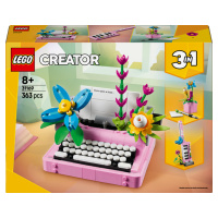 LEGO LEGO® Creator 3v1 Psací stroj s květinami 31169