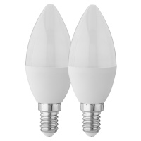 Livarno home LED žárovka (Led, E14, svíčka, 470 lm, 2 kusy)