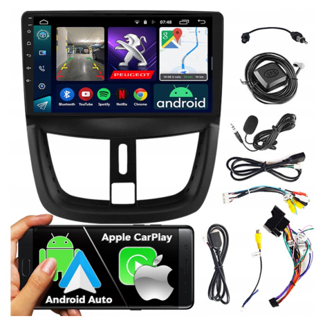 2DIN Ncs Autorádio RS-305 Peugeot 207 2006-2013 Android Navigace