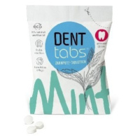 DENTTABS přírodní zubní pasta v tabletách s fluoridem 125 ks