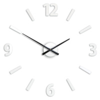 Moderní nástěnné hodiny KLAUS WHITE