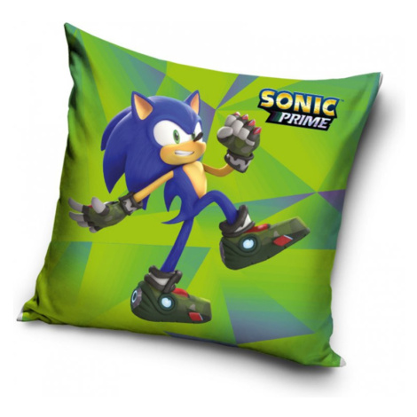 Carbotex Povlak na polštářek 40x40 cm -Ježek Sonic Hedgehog