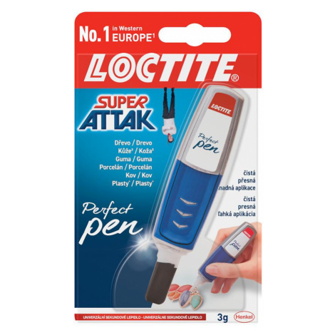 Vteřinové lepidlo Loctite Super Attak Perfect Pen BAUMAX