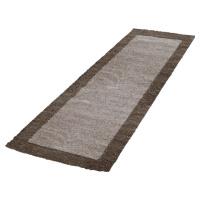 Hnědý běhoun 80x250 cm Life – Ayyildiz Carpets