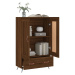 vidaXL Skříň highboard hnědý dub 69,5 x 31 x 115 cm kompozitní dřevo