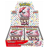 Pokémon karty 151 Booster Box - japonsky