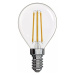 LED žárovka Emos ZF1221 Mini Globe, E14, 3,4W, neutrál bílá