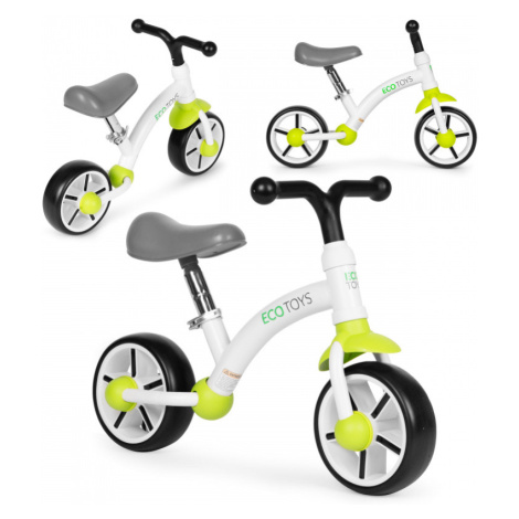 Odrážedlo pro děti kola EVA regulace sedla zelené ECOTOYS