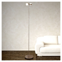 Top Light Flexibilní stojací lampa PUK FLOOR, matný chrom, 2 světla.