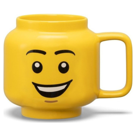 Žlutý keramický dětský hrnek 530 ml Head – LEGO®