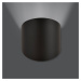 Euluna Stropní svítidlo Form 3, černé, 20,5 x 22,5 cm