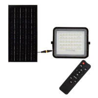 LED Venkovní solární reflektor LED/10W/3,2V IP65 4000K černá + DO