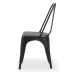 Chairy Bistro židle Paris inspirovaná TOLIX - černá