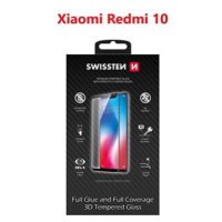 Swissten 3D Full Glue pro Xiaomi Redmi 10 LTE černé