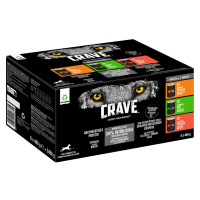 Crave Adult krmivo pro psy 6 x 400 g - mix (3 druhy)