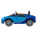 mamido Dětské elektrické autíčko Bugatti Chiron modré