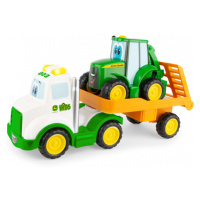 JD Kids John Deere - Traktor Johny s tahačem 37 cm