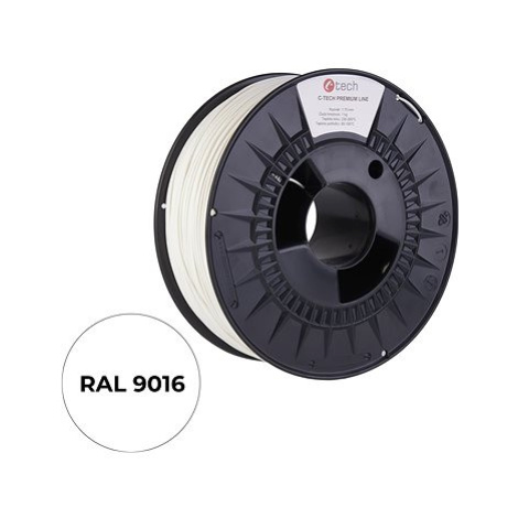 C-TECH filament PREMIUM LINE PLA dopravní bílá RAL9016