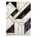 Dywany Łuszczów Kusový koberec Emerald 1015 black and gold - 120x170 cm